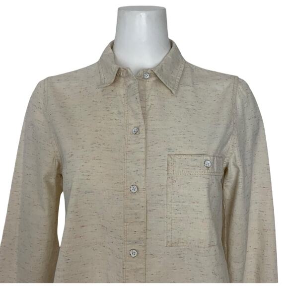Madewell Rainbow Flecked Button Down, Size Small - Picture 5 of 7